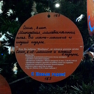 Благотворительная акция «Мандарин» в г.о.г Бор 6