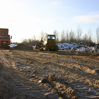 Киселев А.В побывал на строительстве объездной дороги "Красногорка - Канатная дорога" 4