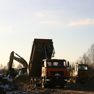 Киселев А.В побывал на строительстве объездной дороги "Красногорка - Канатная дорога" 3