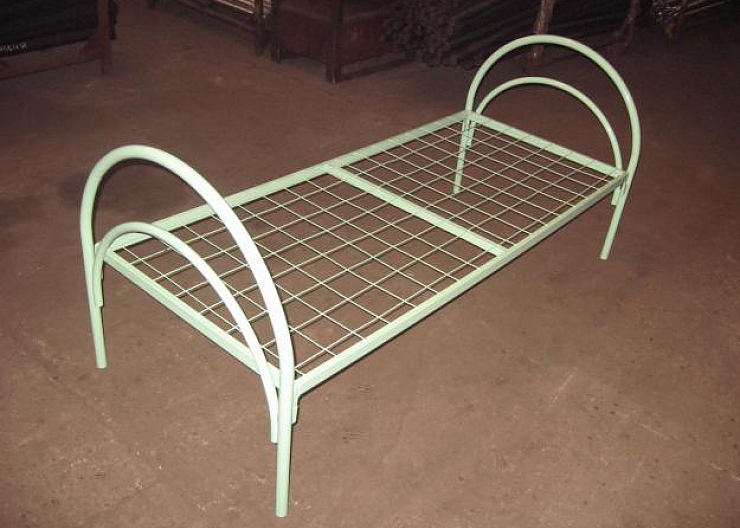 Кровати металлические для детских лагерей, дёшево.