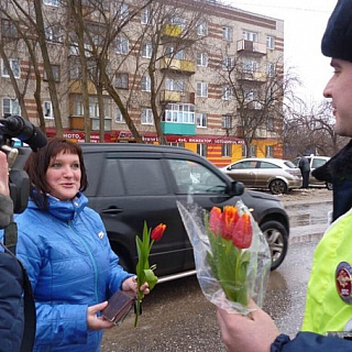 Борских авто-леди поздравили с 8 марта 4