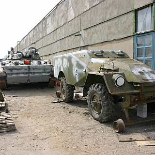 Танк, БТР и БМП будут установлены в сквере 70-летия Победы на Бору 2