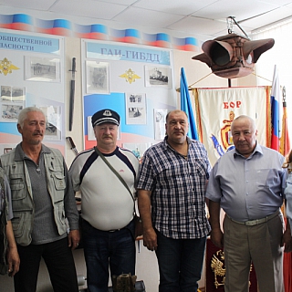 Музей Борской полиции посетили ветераны афганской войны 1