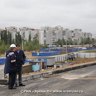 Легковые автомобили впервые проехали на левый берег Волги по второму Борскому мосту 1