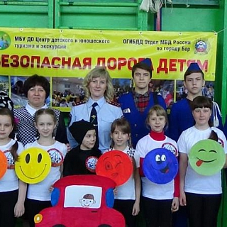 «Безопасную дорогу» показали детям борские автоинспекторы 2