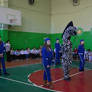 «Безопасную дорогу» показали детям борские автоинспекторы 1