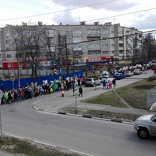 "Марш Парков" в городе Бор 1