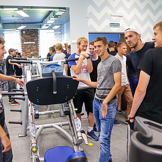 «Олимпиец» посетил базу на Бору 2