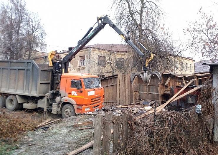 Вывоз мусора ломовозом 30 м3 /демонтаж 3