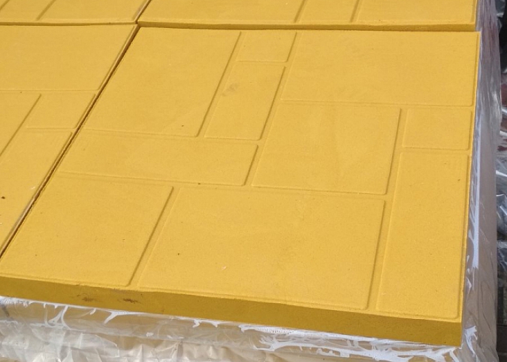 Полимер песчанная плитка 500*500*40 и брусчатка.