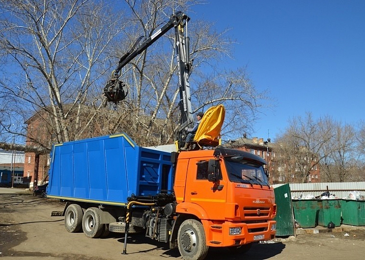 Вывоз мусора контейнер 8 и 20 м3 3