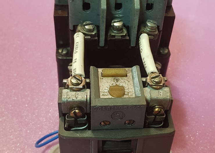 Магнитный пускатель ПМЕ-211 с тепло реле в сборе 2