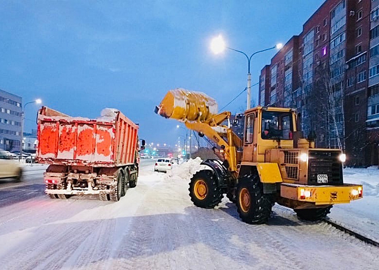 Уборка снега