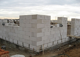 Кладка из газоблоков