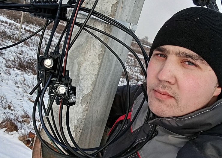 Подключю СИП на ваших опорах 2