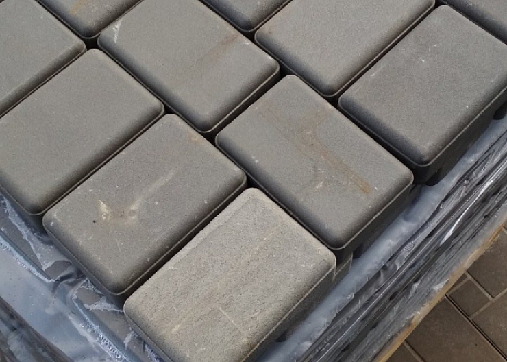 Полимер песчанная плитка 500*500*40 и брусчатка. 2