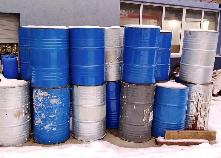 Бочки металлические бу в отличном состоянии