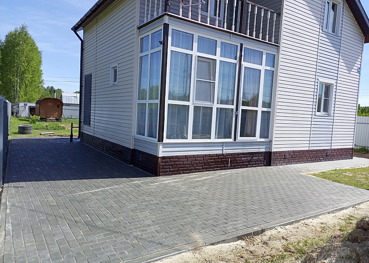 Укладка брусчатки 3