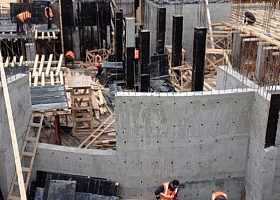 Фундаментные работы.