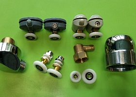 Запчасти для душевых кабин, любые.