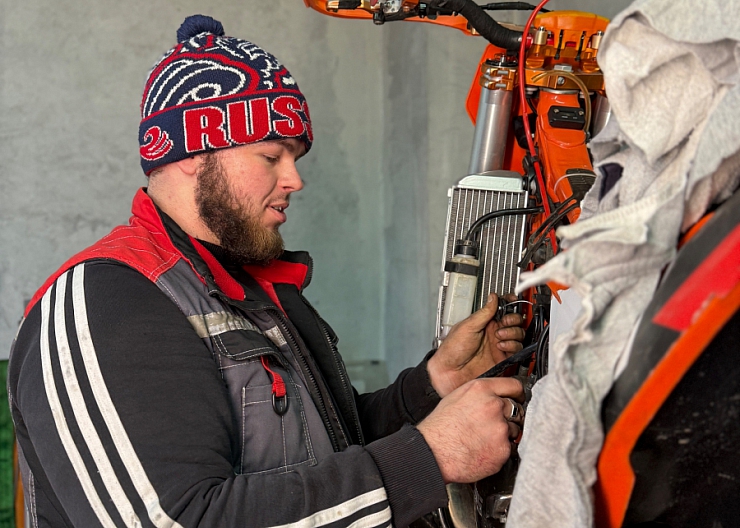 Техническое обслуживание мототехники на Бору 4