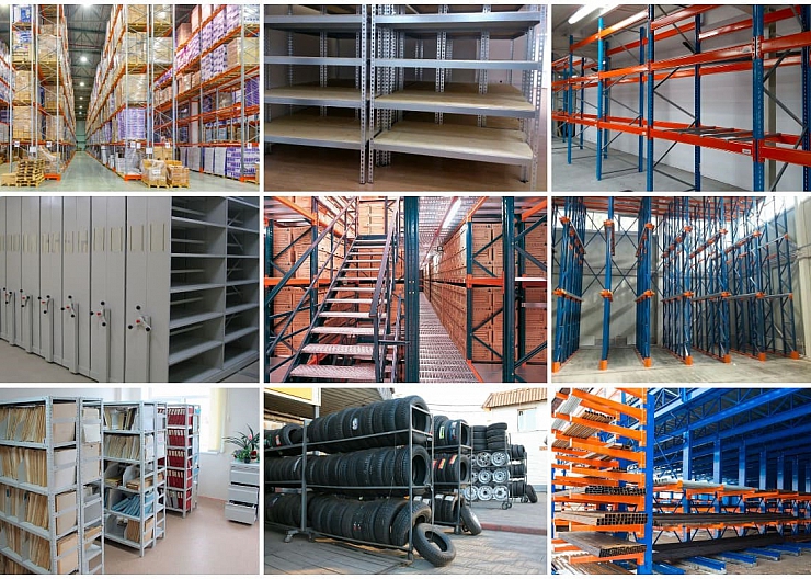 Закупаем среднегрузовые стеллажи, стеллажи-консоли