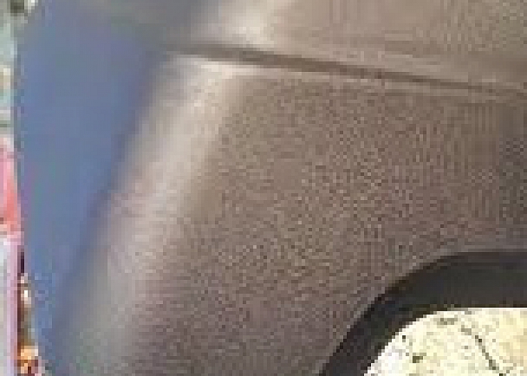 Окраска бамперов структурной краской 4