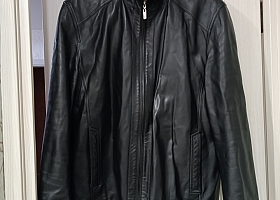 Куртка кожаная р.54