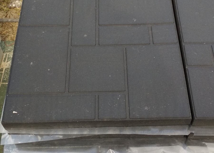Полимер песчанная плитка 500*500*40 и брусчатка. 4