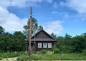 Участок ИЖС с домиком п.Ивановское