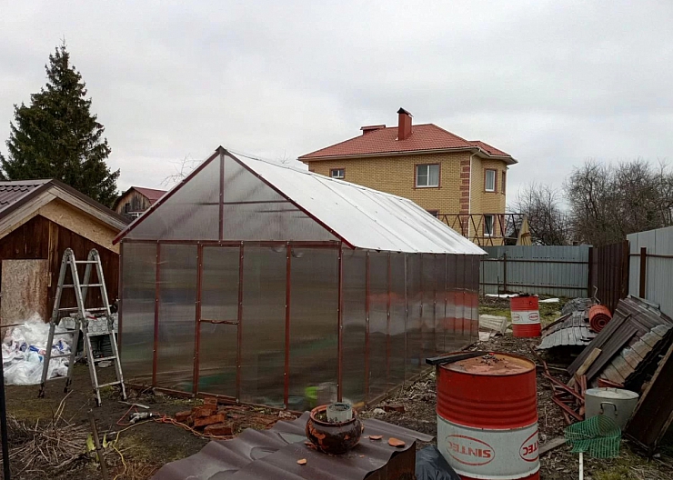 Ремонт ,установка , покрытии  теплиц 3