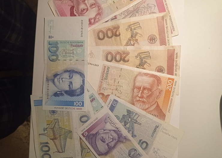 Обмен старых немецких марок