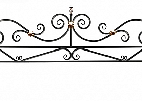 Ограды, кресты, ритуальные кованые изделия