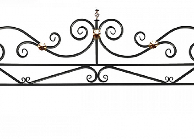 Ограды, кресты, ритуальные кованые изделия