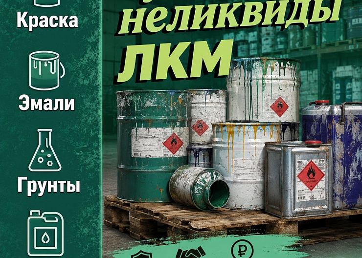 Закупаем грунтовки, шпатлёвки и герметики с истёкш