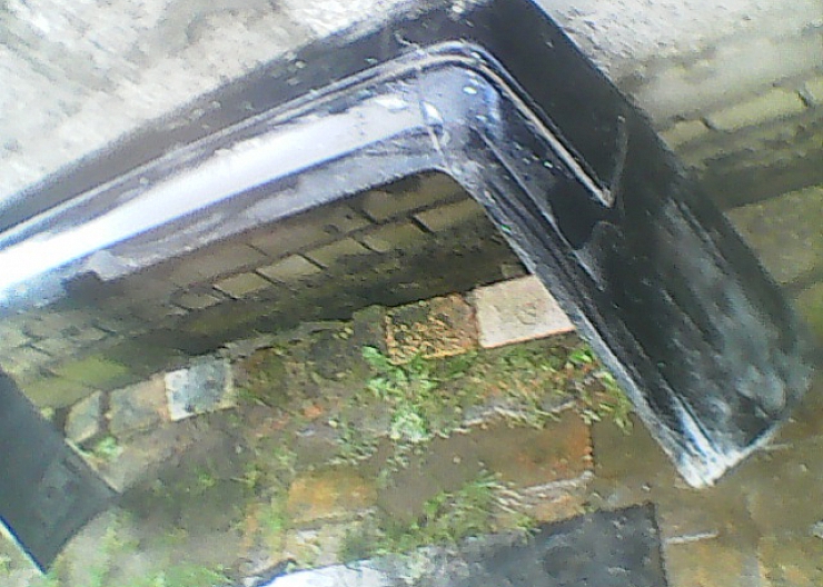 Задний бампер Мерседес 124-дорестайл 2