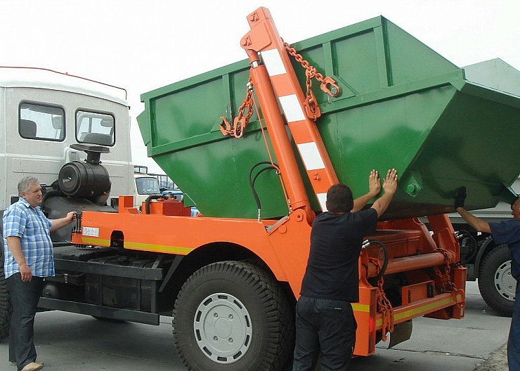 Вывоз строительного мусора самосвалом 2