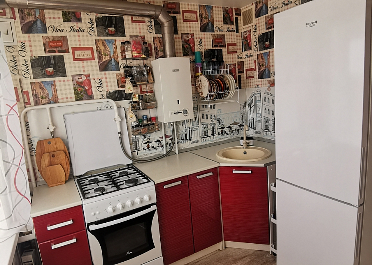 1-комнатная квартира 30 м2 3