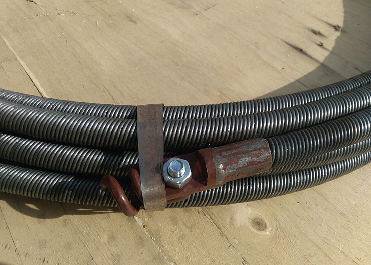 Трос сантехнический 2