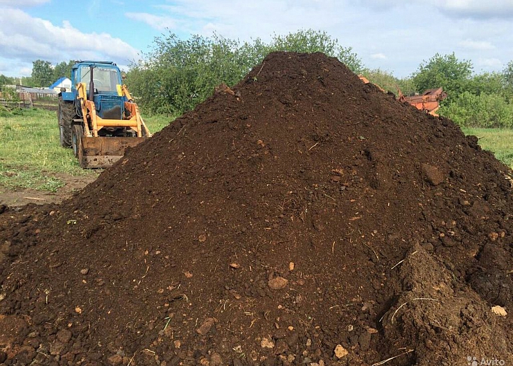 Продаю чернозем, перегной навоз