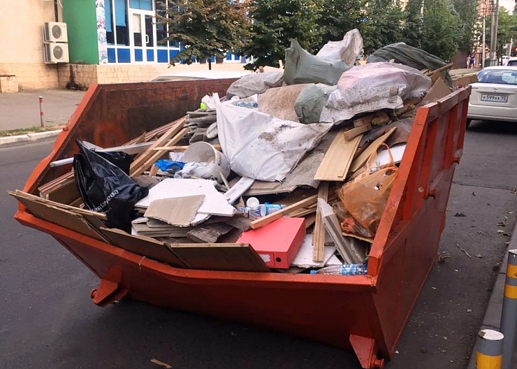 Вывоз строительного мусора с грузчиками