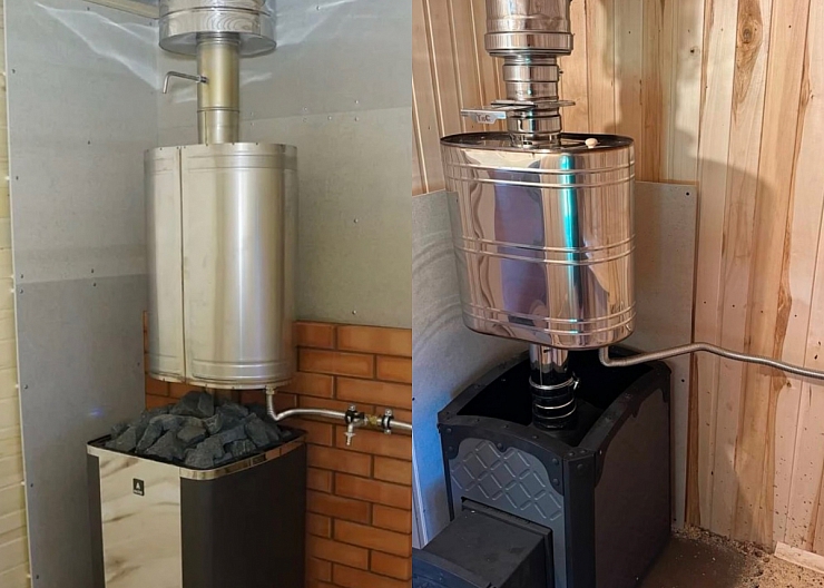 Установка банных печей в баню