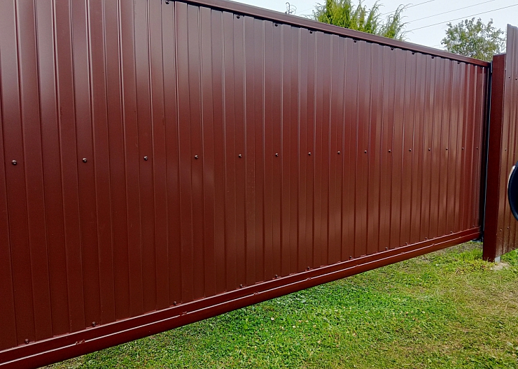 Установка заборов 2