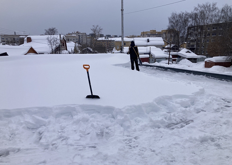 Уборка снега