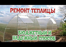 Ремонт ,установка , покрытии  теплиц