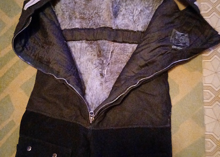 Полукомбинезон лётный, меховой, новый 3