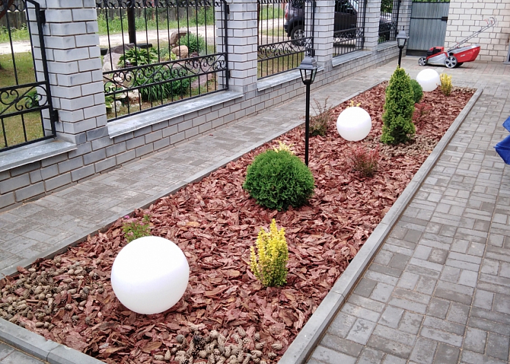 Укладка брусчатки 4