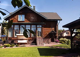 Дом 192 м² на участке 10 сот., Бор, п.Октябрьский