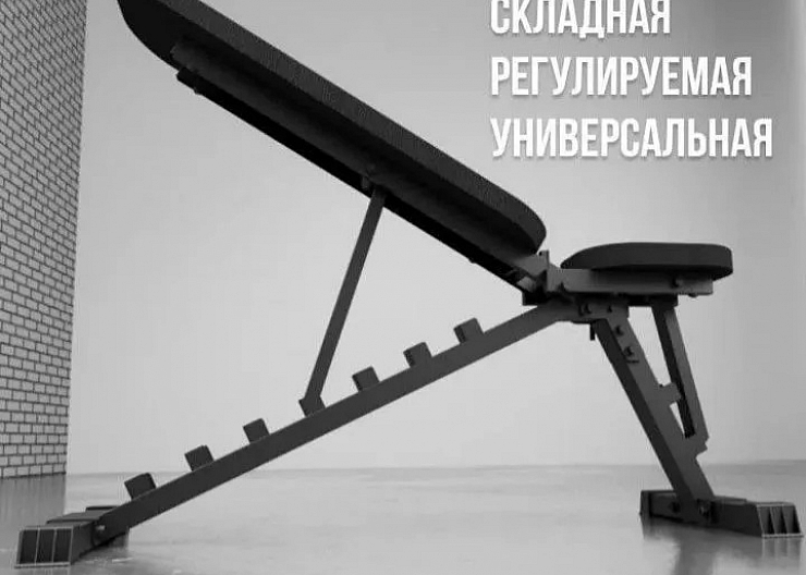 Скамья для жима,блины для гантелей 2